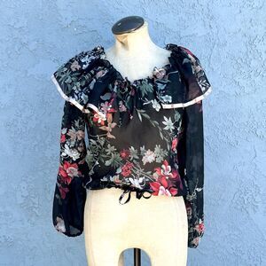 Vintage 70s Top Cottagecore Size medium